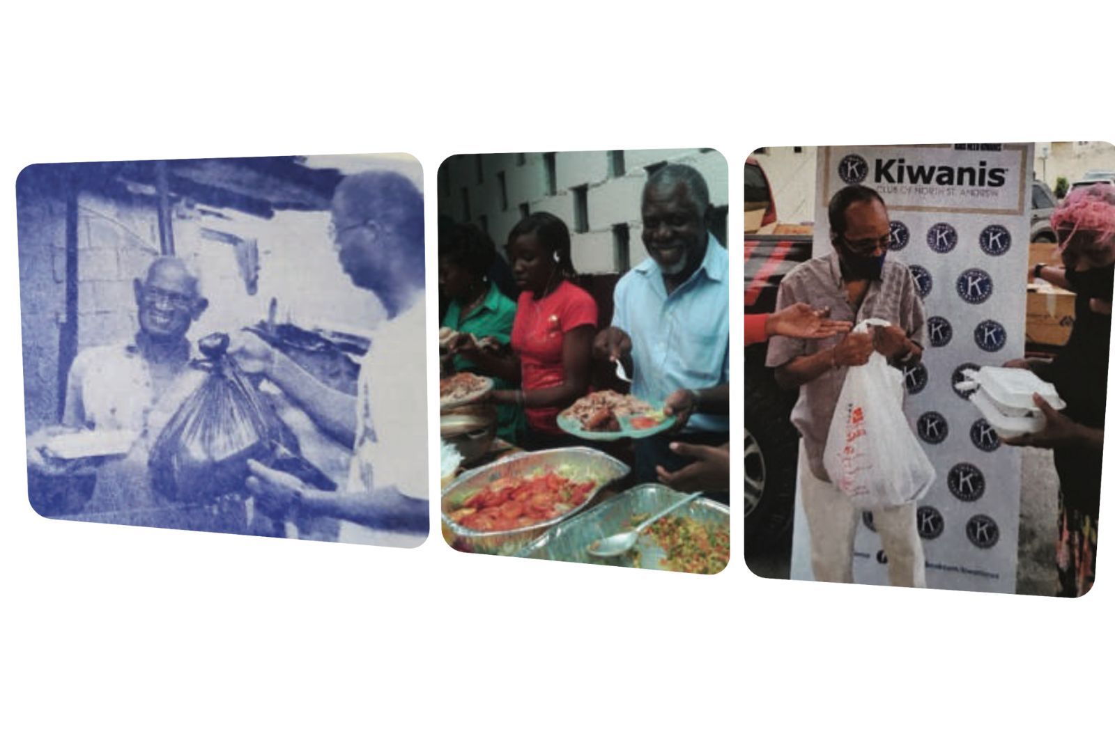 Meals on Wheels volunteers delivering meals